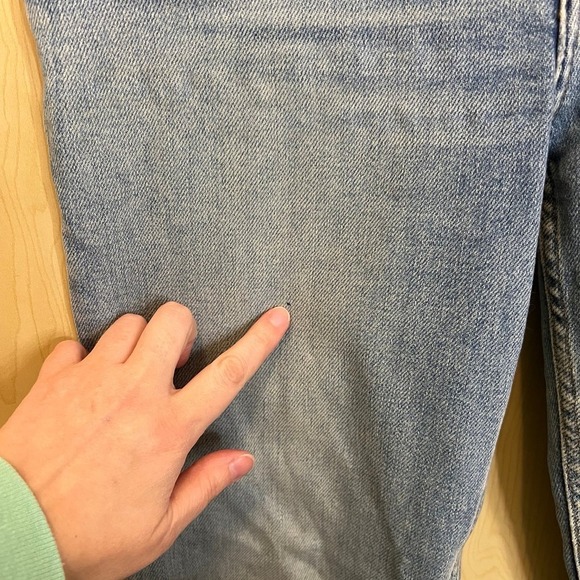 Re/Done 90s High-Rise Ankle Crop Jeans - Picture 4 of 7